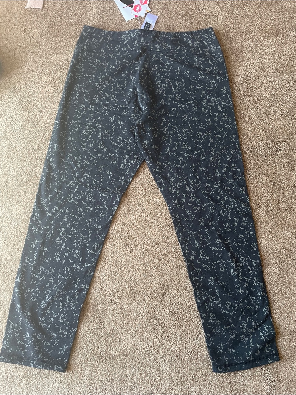 Black Floral Print Leggings for Women - Comfortable Stretch